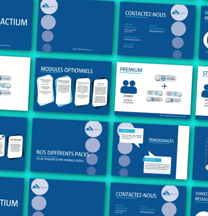 Projet Transactium - com'on link communication